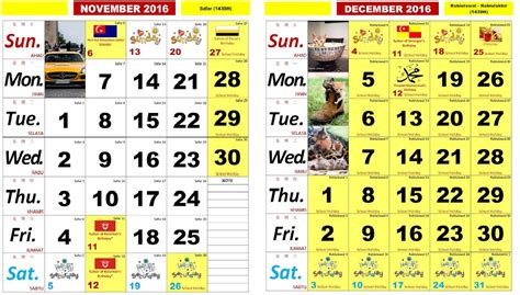 Di sini kami kumpulkan aktiviti cuti sekolah 2017 yang menarik untuk dijadikan sebagai penutup buat tahun ini sebelum anak anda mula bersekolah di tahun yang baru. Cuti Awal Muharram Malaysia 2018 - Klewer o