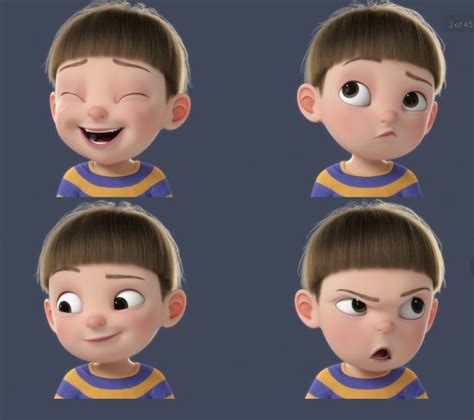 Face Rigged 3d Model Free