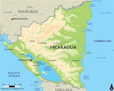 Nicaragua Is Country In North America The Capital Of Nicaragua Is