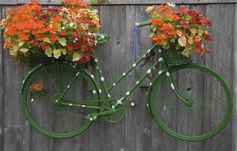 20 Diy Ideas To Recycle Bikes For Blooming Yard Decorations