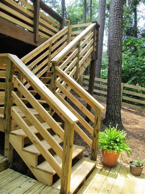 Stairs and landings provides information about calculating stair rise and run, building stairs, building stairs with landings, and stair railing. new stairs and landing | Outdoor structures, Garden bridge, Stairs