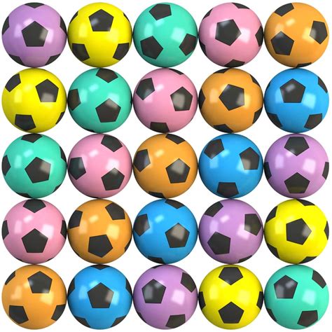 Bouncy Balls Bulk Little Soccer Ball For Kids And Gumball Machine 50
