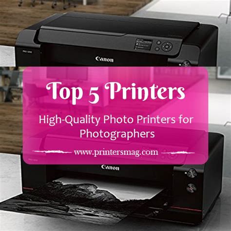 High Quality Photo Printers For Photographers