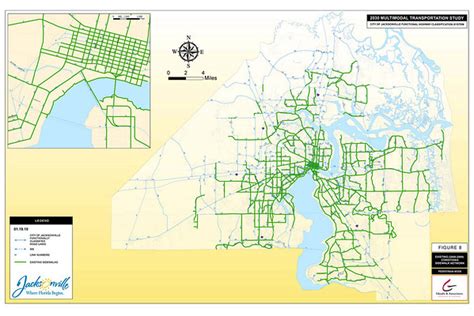 2030 Mobility Plan Pedestrian Network Metro Jacksonville