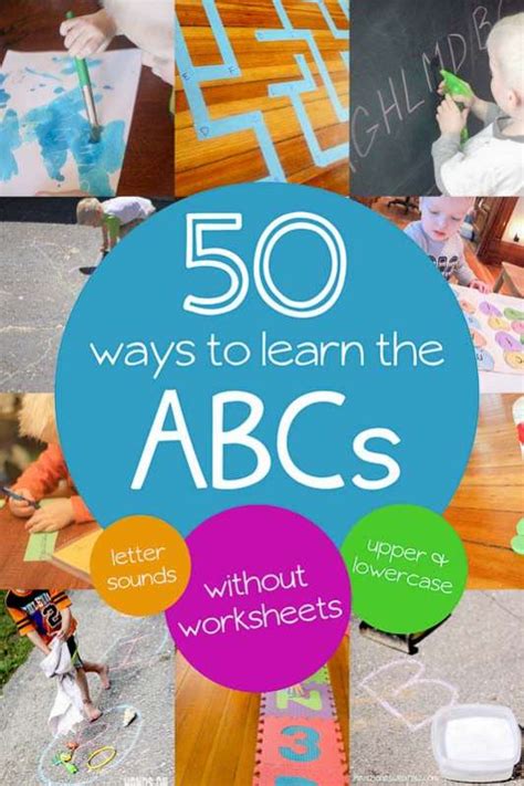 50 Simple And Fun Alphabet Activities For Preschoolers Productive