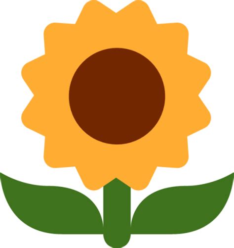 Sunflower Emoji Wallpaper