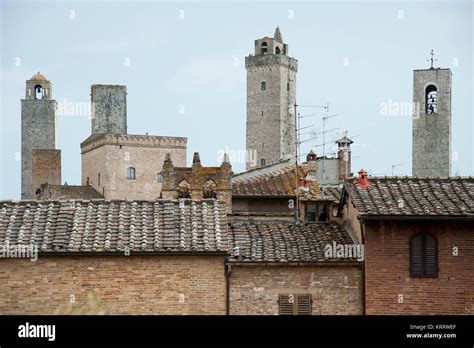 medieval towers from xiii century torre chigi torri dei salvucci casa torre pesciolini torre