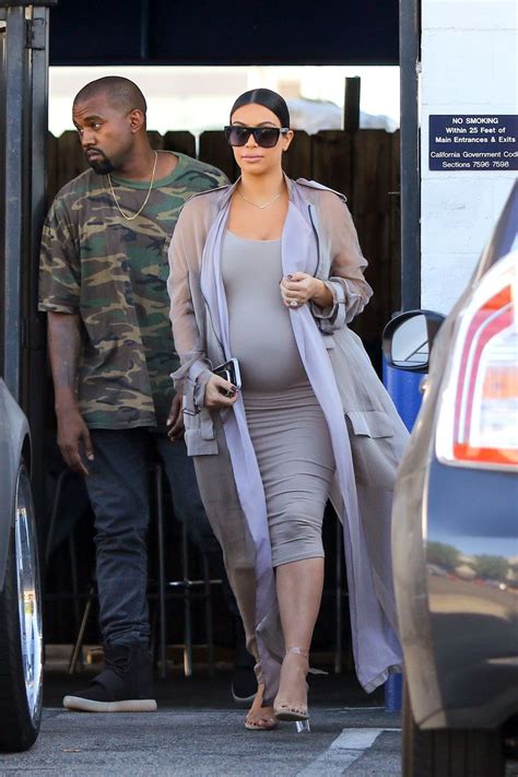 times kim kardashian s maternity style was on point