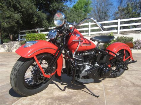 1947 Harley Davidson Fl Knucklehead