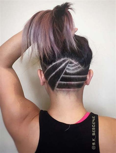45 Undercut Hairstyles With Hair Tattoos For Women Fashionisers