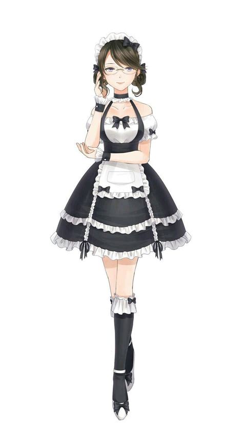 Anime Maid Outfits Drawing Pin By Sora Rui On Chibi Anime Dress
