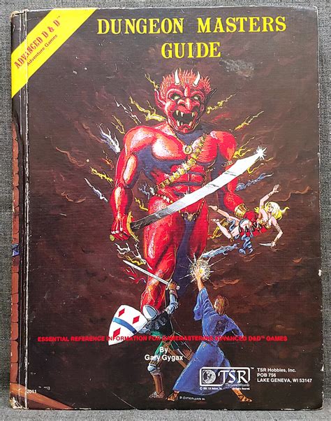 Advanced Dungeons Dragons Dungeon Masters Guide Tsr Revised