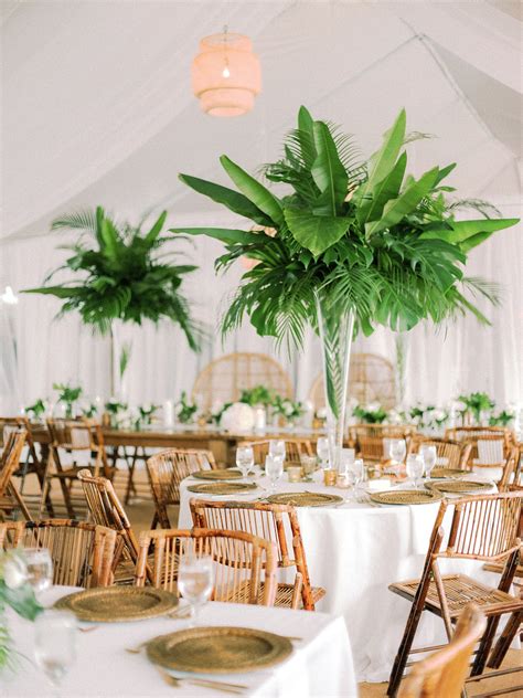 Tropical Wedding Centerpieces Tropical Wedding Theme Tree Centerpieces Hawaiian Wedding
