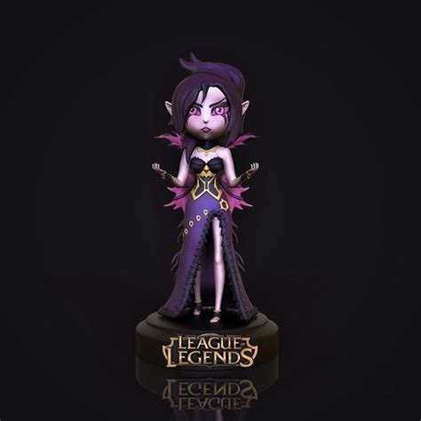 Morgana Chibi League Of Legends 3d Model 3d Printable Cgtrader