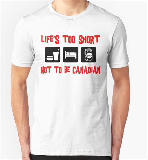 Funny Canadian T Shirt T Shirts And Hoodies By Holidayt Shirts Redbubble