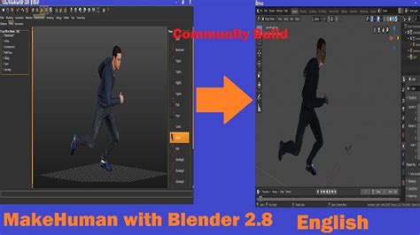 How To Import Character In Blender 28 From Makehuman