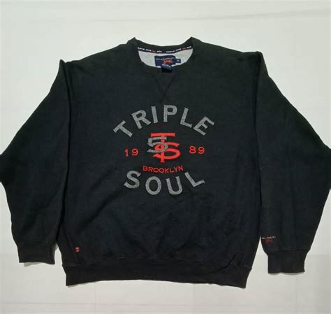 Triple 5 Soul Triple 5 Soul Brooklyn Nyc Sweatshirt Embroidery Big Logo