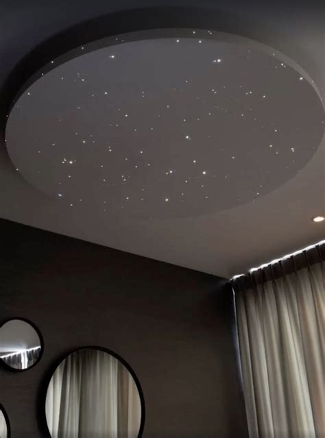 Star ceiling fiber optic led light realistic lighting design galaxy. Fiber optic star ceiling LED light panels| MyCosmos