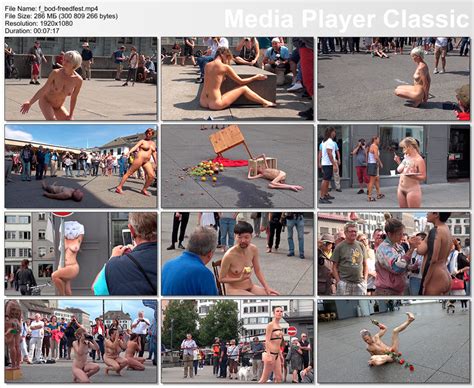 Nude Performance Art Page