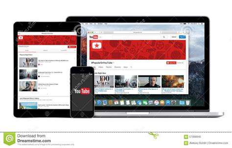 Mac youtube converter is a very practical and easy to use tool designed for mac os users to download and convert youtube videos. YouTube App Logo On The IPhone IPad And Macbook Pro Screen ...