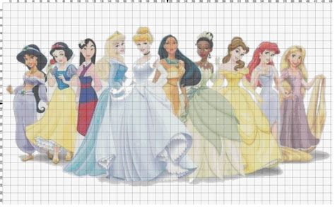 Check spelling or type a new query. Small Size Disney Princess Cross Stitch Pattern PDF Pattern