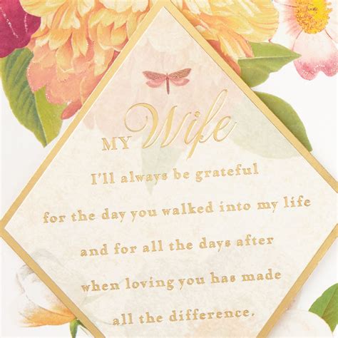 Ill Always Be Grateful For You Mothers Day Card For Wife Greeting