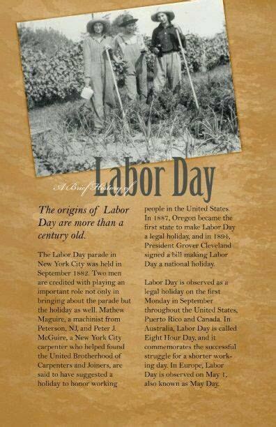 Labor Day Origins Labor Day History Labor Day Quotes Labor Day Origin