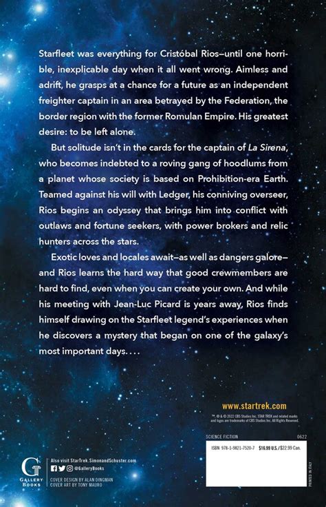 Star Trek Picard Rogue Elements Book By John Jackson Miller