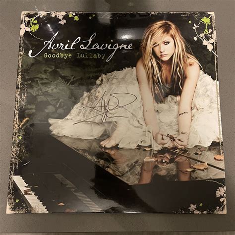 Avril Lavigne Goodbye Lullaby Signed Vinyl Lp W Proof Ebay