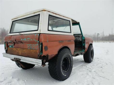 1966 Ford Bronco Extremely Early Vin Budd Body No Reserve For Sale