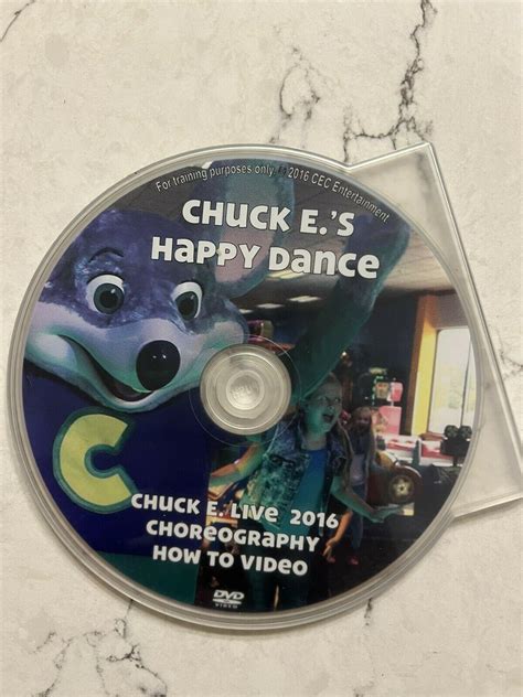 Chuck E Cheeses Restaurant Dvd Chuck Es Happy Dance 2016 Choreography
