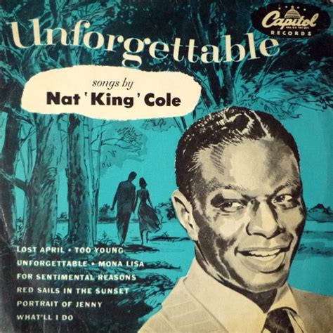 Nat King Cole Unforgettable Vinyl Lp 10 Mono Discogs