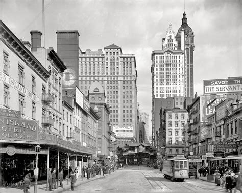 Cortlandt Street 1908 Shorpy Historic Photo Archive New York City
