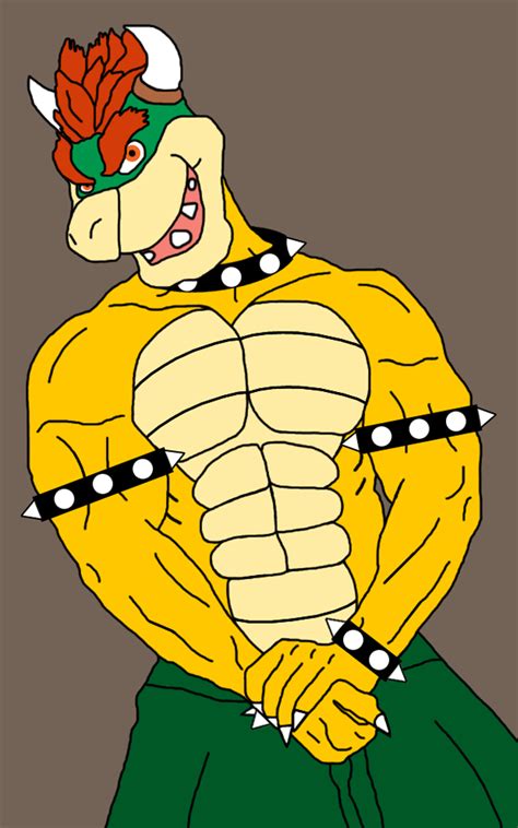 Muscle Strong Bowser Art