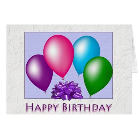 Today they are peeking out from birch tree cutting plate sending loads of birthday wishes. Happy Birthday From All Of Us Card | Zazzle