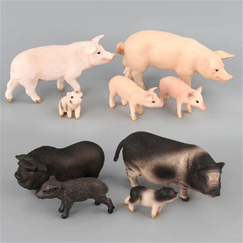 Figurine Pig Figure Kids Educational Figure Toy Original Farm Animal