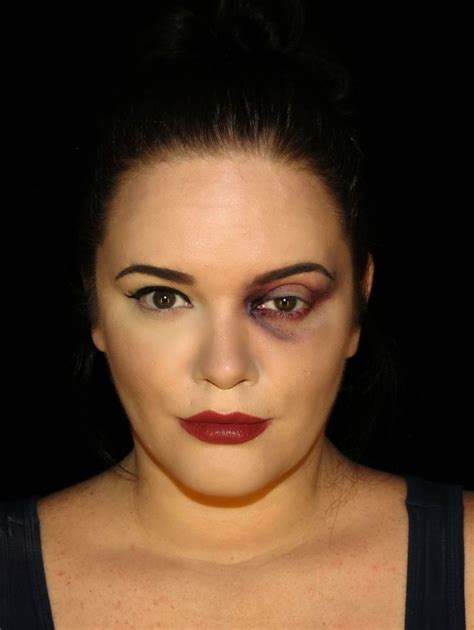 Halloween Series 2015 Bruisedblack Eye Black Eye Makeup Black