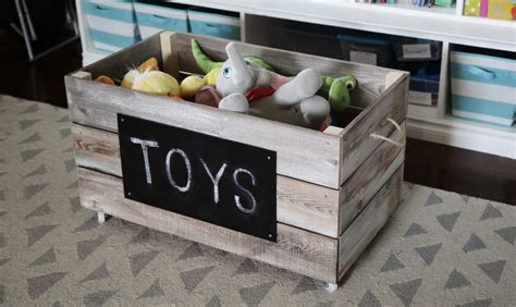 The diy chalkboard toy storage bins can certainly help you save a lot of space and trouble, not to mention that they can also double as decorative items as well. 18 Ways to Build a Wood Toy Box | Guide Patterns