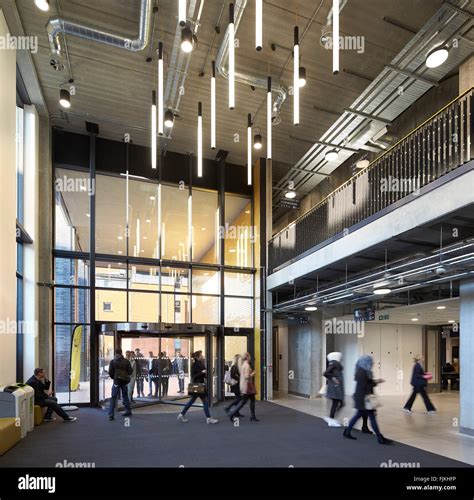 Double Height Entrance Foyer And Mezzanine Mmu Student Union