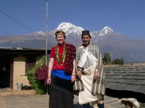 Gurung Dress In Ghandruk Picture Of Encounters Nepal Kathmandu