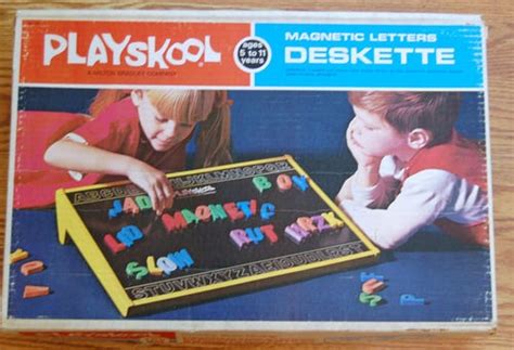 Playskool Magnetic Deskette And Letters And Numbers Playskool Kids