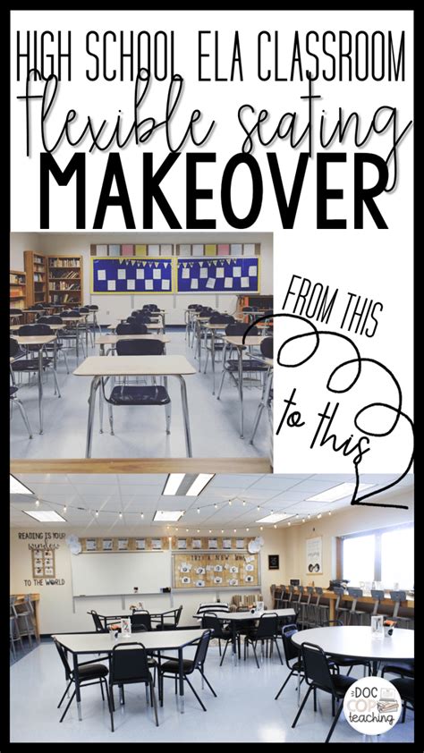 High School Ela Classroom Flexible Seating Makeover ⋆ Jenna Copper