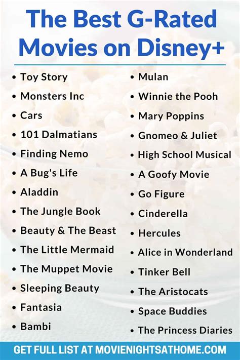 50 Best G Rated Movies On Disney Plus For Kids 2024
