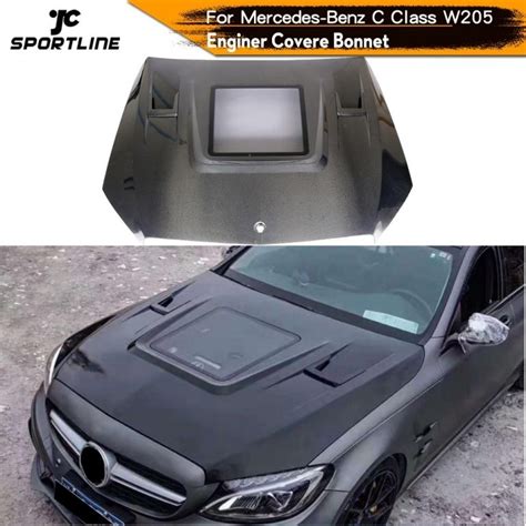 Car Front Hoods Covers Auto Engines Hood For Mercedes Benz C Class W205