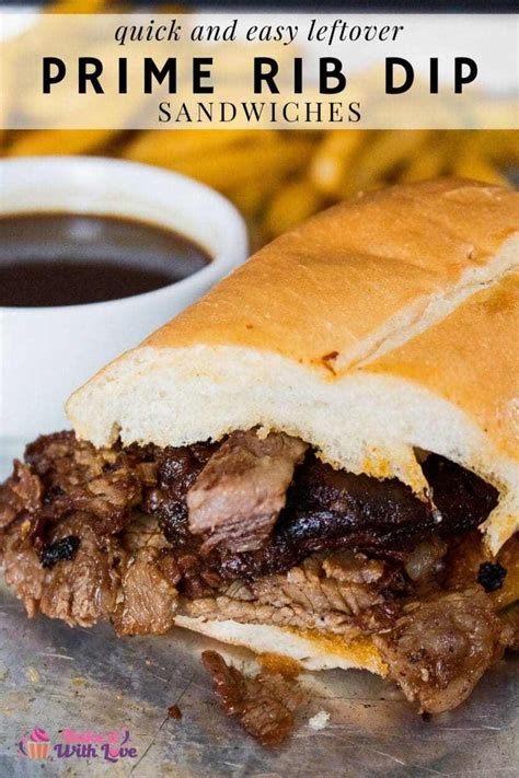 Quick & simple beef stroganoff. Leftover Prime Rib Dip Sandwich | Recipe in 2020 ...