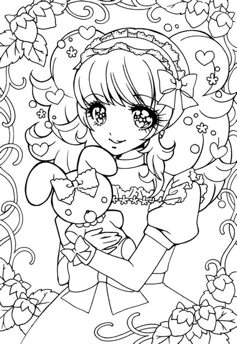 Anime Manga Coloring Pages