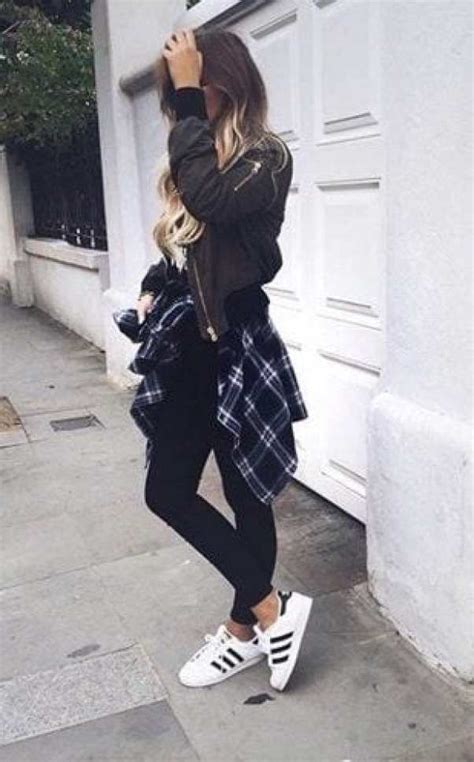 30 Cute Outfits With Adidas Shoes For Girls To Try This Year