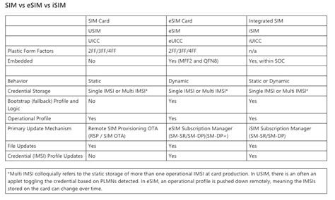 Demystifying The Differences Between Sim Esim And Isim