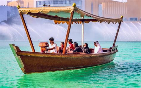Dubai Fountain Show And Traditional Abra Ride Tickets Headout