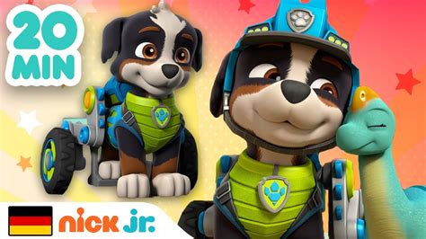 Paw Patrol Rex Coolste Dino Rettungen 20 Minuten Lang Nick Jr